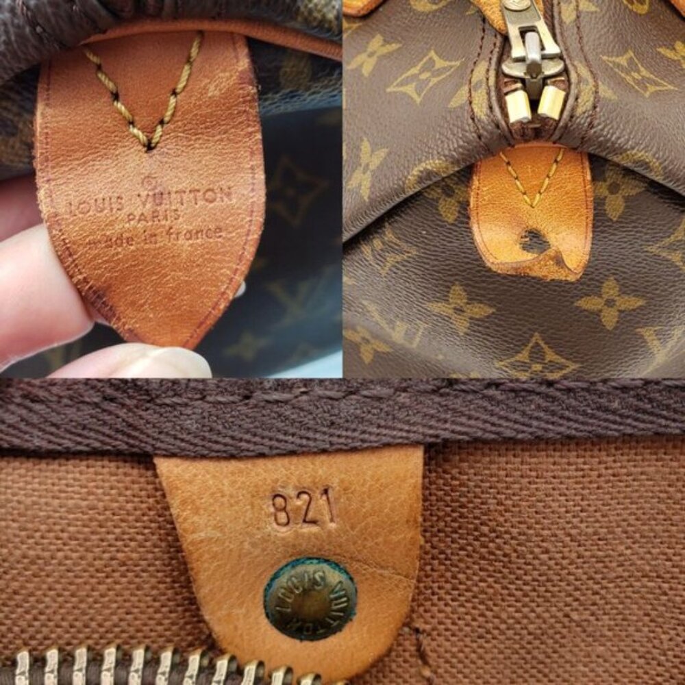 Louis Vuitton Vintage Speedy 30 Monogram Handbag 409-101725 - Picture 15 of 15